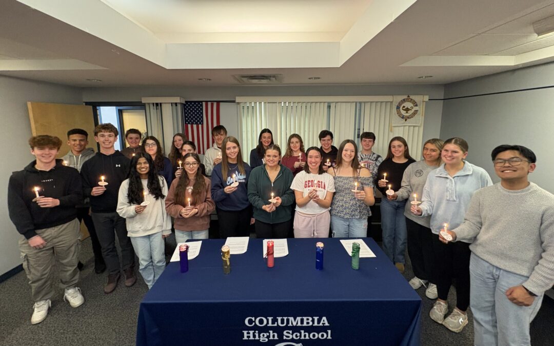 Columbia Inducts 25 Students Into National Social Studies Honor Society