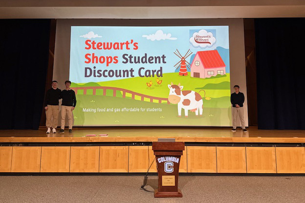 Columbia PIG Presentation for Stewart's Student Discount Card