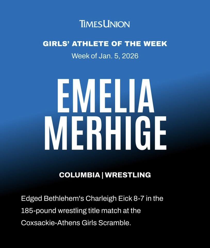 Emelia Merhige Times Union Athlete of the Week screenshot