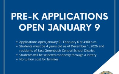 Pre-K Applications Now Available for 2026-27 School Year