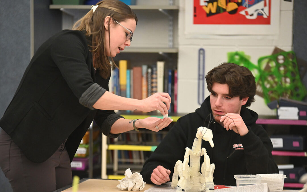 Inside the Classroom: Valerie Cafarelli’s Ceramics/Sculpture Class