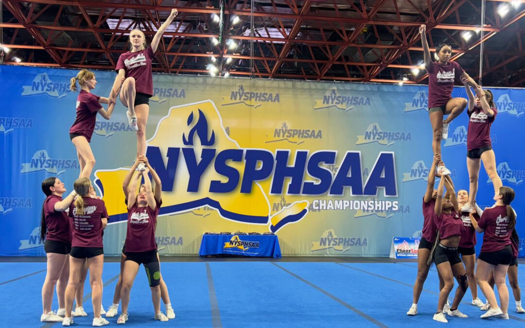 Columbia Cheer Team Places 7th at NYS Championships