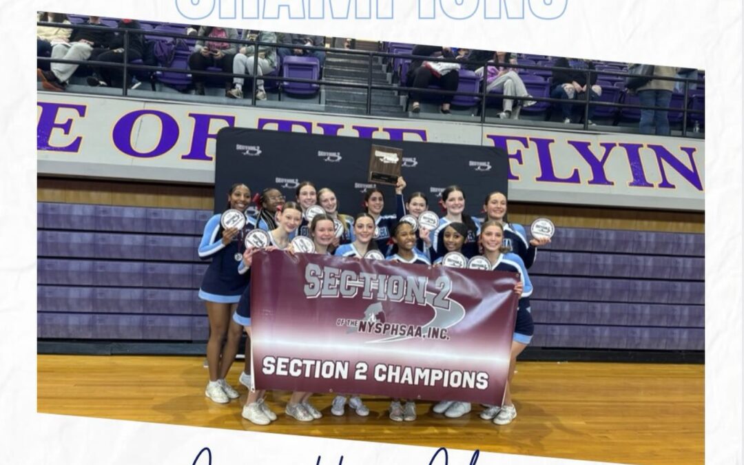 Columbia Cheer Team Wins Section 2 Class B Championship
