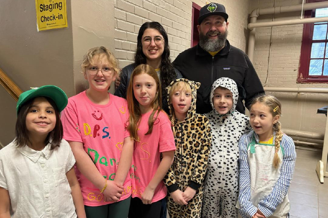 Students in costume at the Odyssey of the Mind NYS Finals