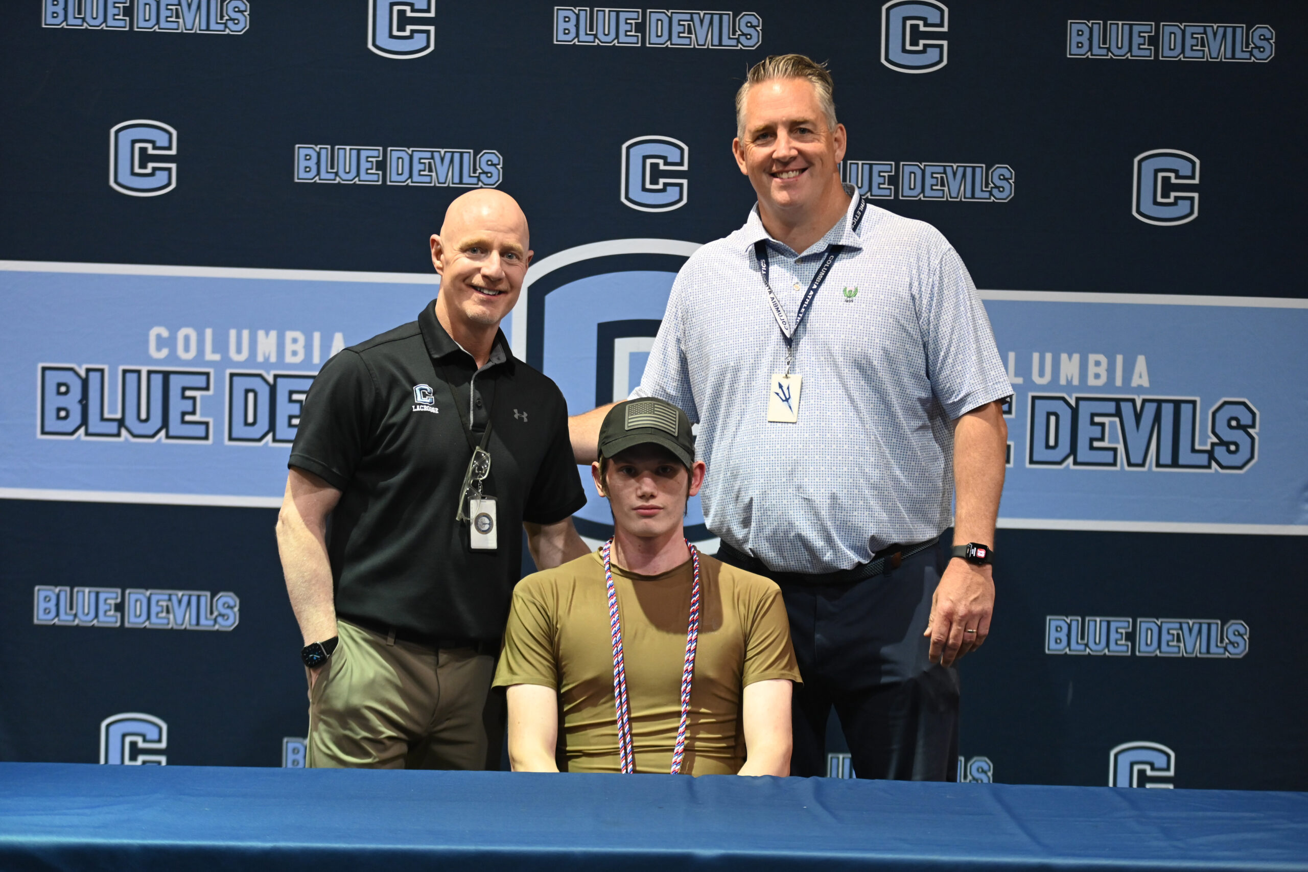 Keegan D'Ambrosi at commitment ceremony