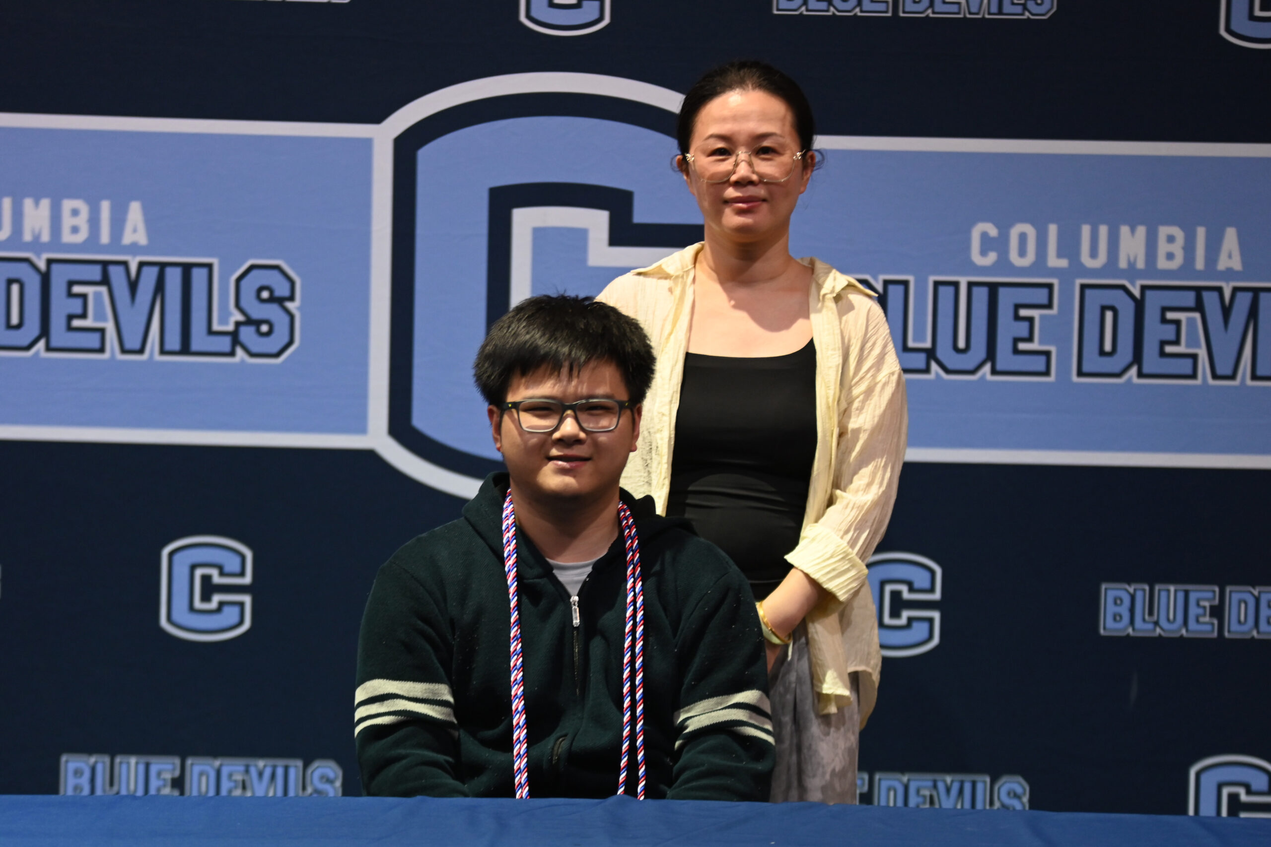 Kody Jiang at commitment ceremony